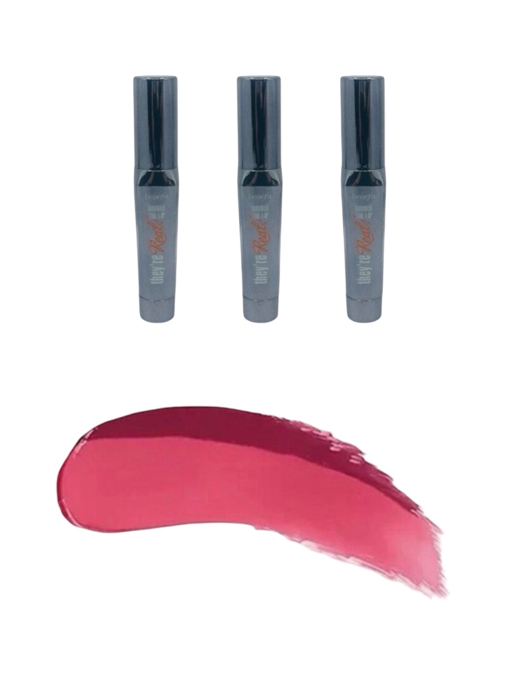 Benefit They’re Real Double the Lip 2-in-1 - Mini - Pink Thrills - Set of 3